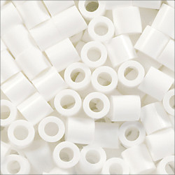 BLANCO / WHITE - Bolsita 1000pz (60g) Beads 5mm
