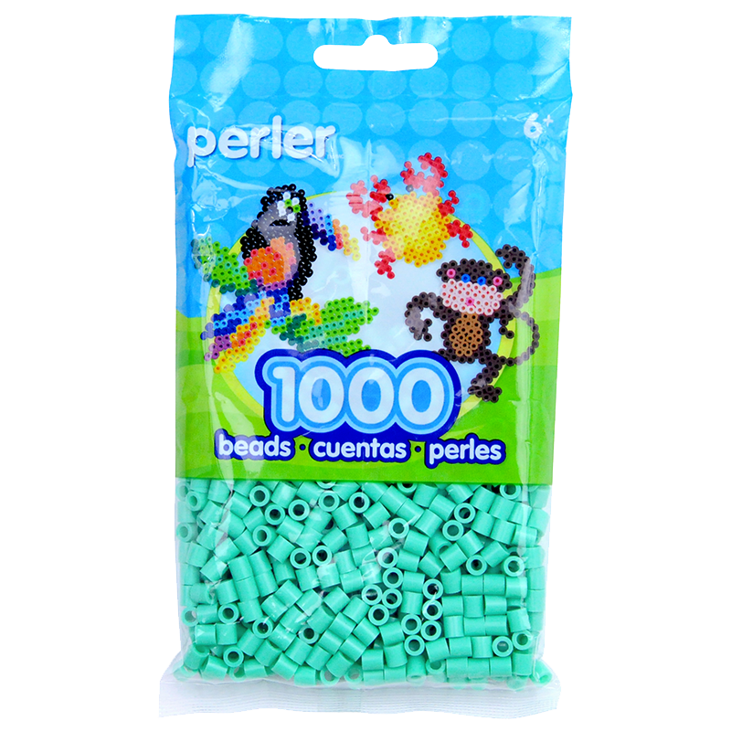 VERDE CLARO / LIGHT GREEN - Bolsita 1000pz (60g) Beads 5mm VERDE CLARO / LIGHT GREEN - Bolsita 1000pz (60g) Beads 5mm