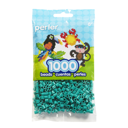 VERDE PERICO / PARROT GREEN - Bolsita 1000pz (60g) Beads 5mm