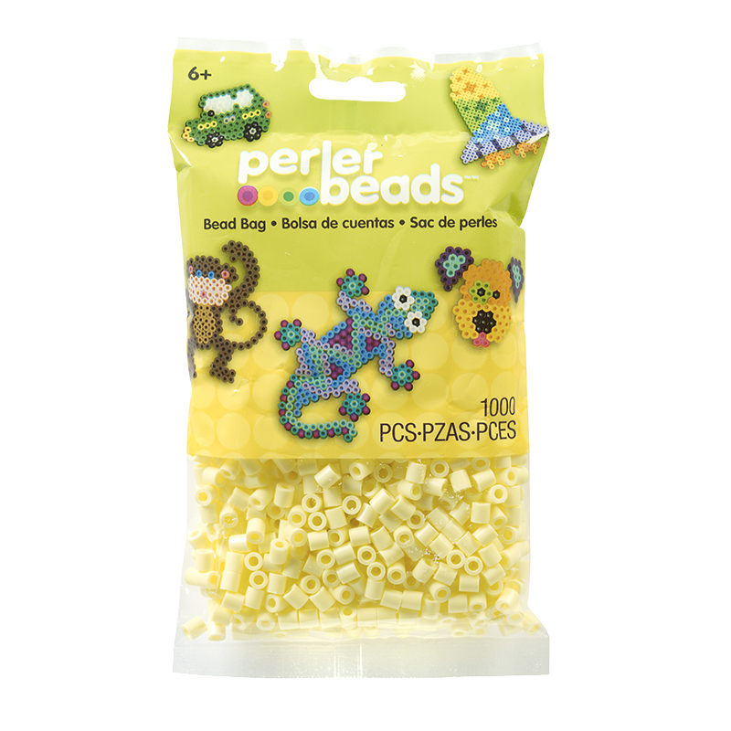 AMARILLO PASTEL / PASTEL YELLOW - Bolsita 1000pz (60g) Beads 5mm AMARILLO PASTEL / PASTEL YELLOW - Bolsita 1000pz (60g) Beads 5mm