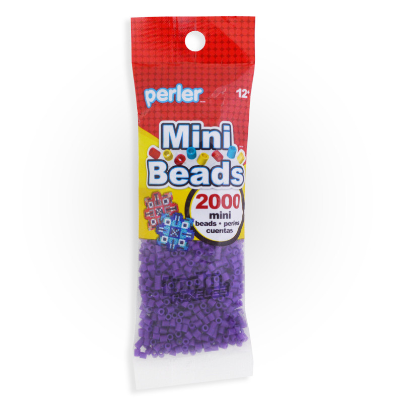 MORADO / PURPLE - Bolsita 2000pz (23g) Beads 2.6mm