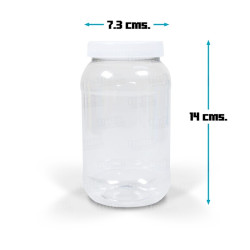 Bote Transparente - Chico (500ml)