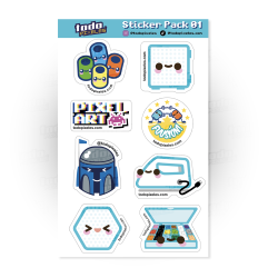 TODO PIXELES :: Sticker Pack 01