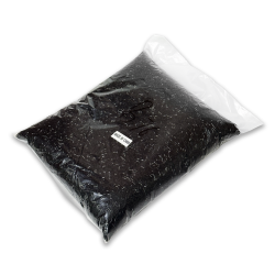 LIQUIDACIÓN - 1 Kilo Hama Beads Mini Diámetro 2.6mm - Negro (OVALADO)
