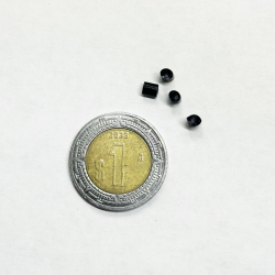 LIQUIDACIÓN - 1 Kilo Hama Beads Mini Diámetro 2.6mm - Negro  (OVALADO)