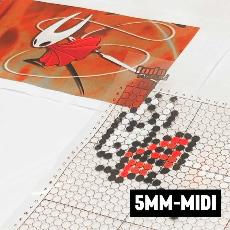 5mm (MIDI) - Plantilla para Convertir Imágenes a Pixel Art