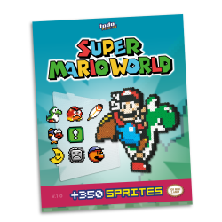 350 Sprites - Libro de Diseños Pixel Art de Super Mario World
