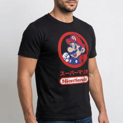 Playera Súper Mario Bros (Nientiendo) - Hombre