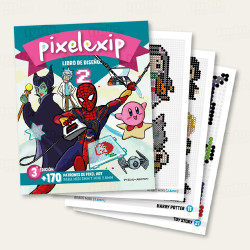 Libro Pixelexip 02 :: +170 Patrones de Pixel Art