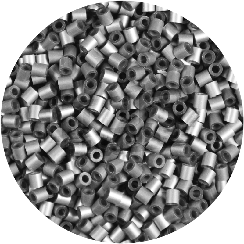 17 PLATEADO - ±500pz (28.5g) Beads 5mm