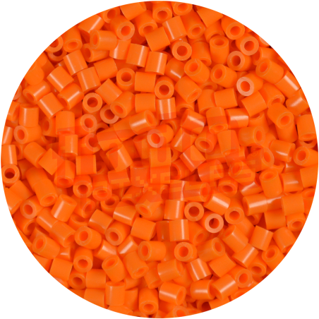 18 NARANJA - ±500pz (28.5g) Beads 5mm