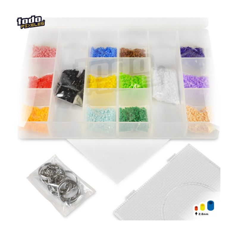 2.6mm MINI - Kit Estuche Básico c/8000 Beads