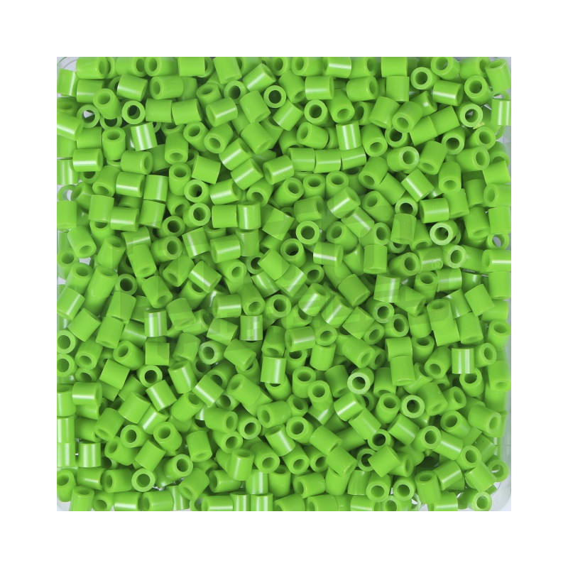 S123 VERDE BRILLANTE - 500pz (29g) Beads 5mm