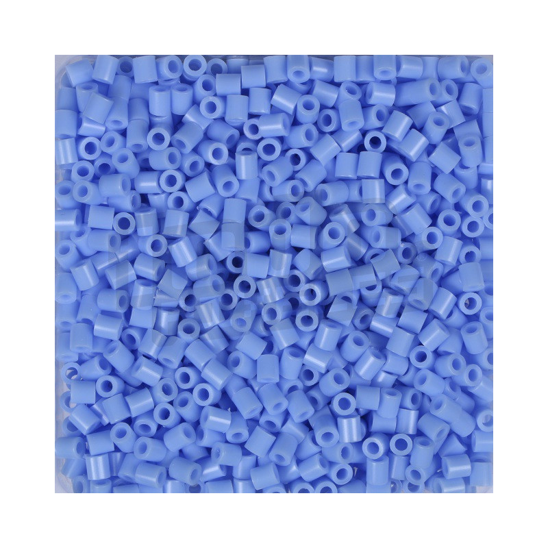 S137 AZUL FLORAL - ±500pz (28.5g) Beads 5mm