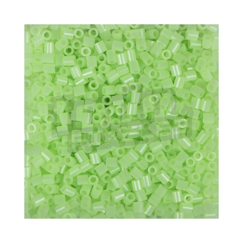 SG6 VERDE GLOW - 500pz (29g) Beads 5mm