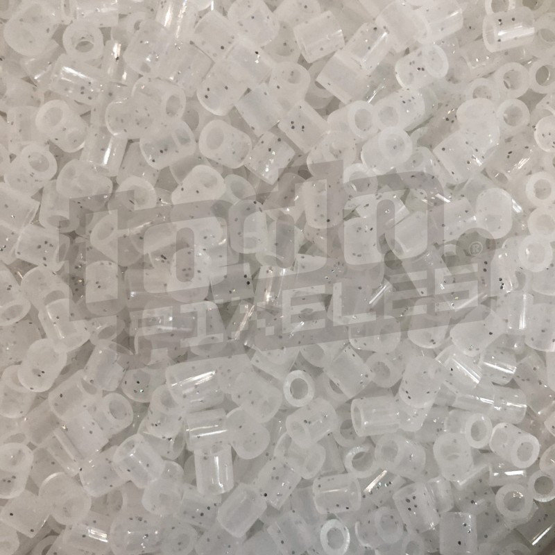 SL6 TRANSPARENTE GLITTER - ±500pz (28.5g) Beads 5mm SL6 TRANSPARENTE GLITTER - ±500pz (28.5g) Beads 5mm