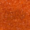 CT3 NARANJA TRANSPARENTE - 500pz (6g) Beads 2.6mm