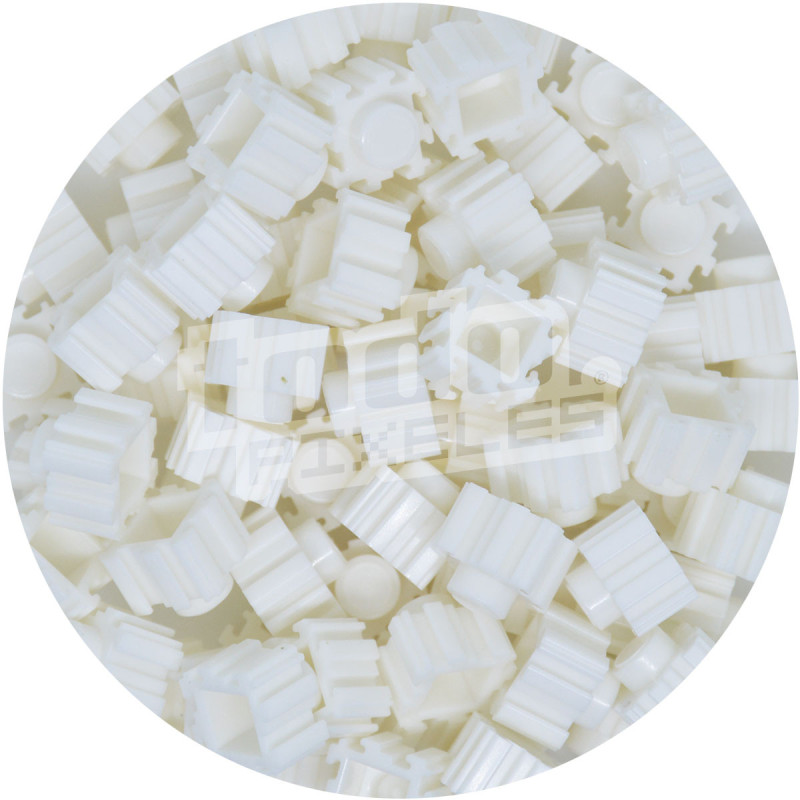 Z12 BLANCO - 100pz (17g) Block 3D - 8mm
