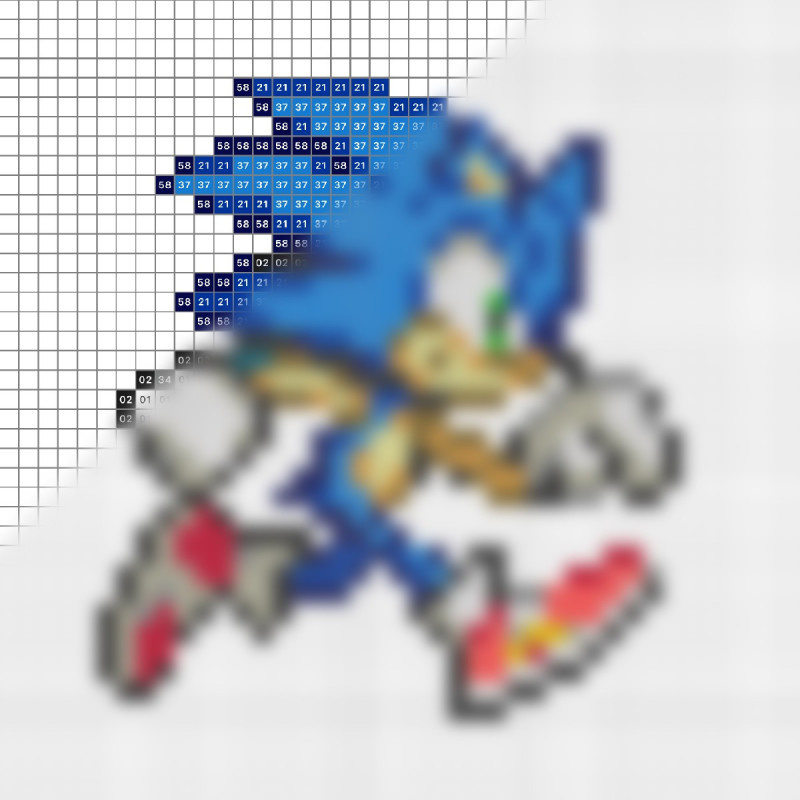 Sonic - SONIC ADVANCE (GBA)