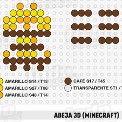 Abeja / Bee - MINECRAFT (3D)