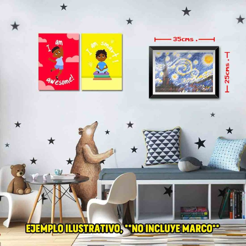5mm MIDI - Kit "La Noche Estrellada" de Vincent Van Gogh 5mm MIDI - Kit "La Noche Estrellada" de Vincent Van Gogh